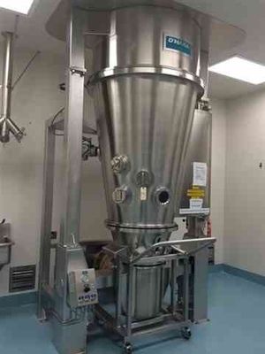 Vertical  11kw Fluidized Bed System